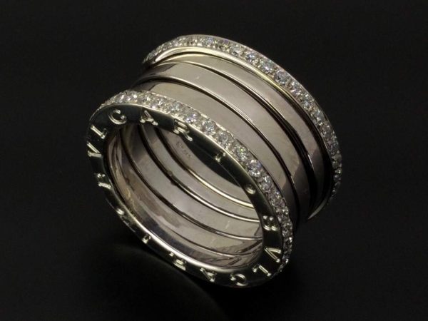 Alianza Oro 18k Con Diamante