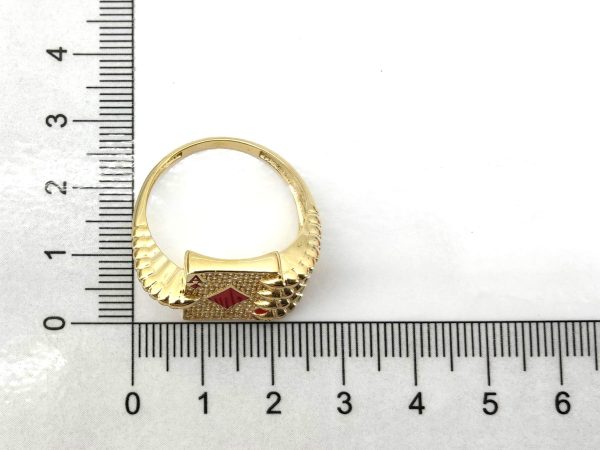 Sello Oro 18k Con Circonita - Imagen 5