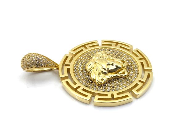 Colgante Oro 18k Con Circonita