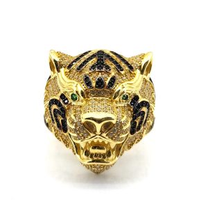 Sello Oro 18k Con Circonita