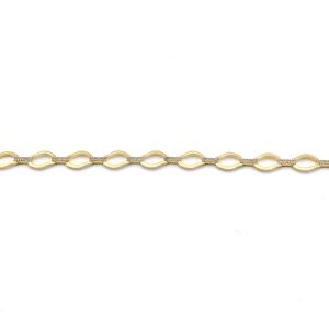Pulsera Oro 18k Con Circonita