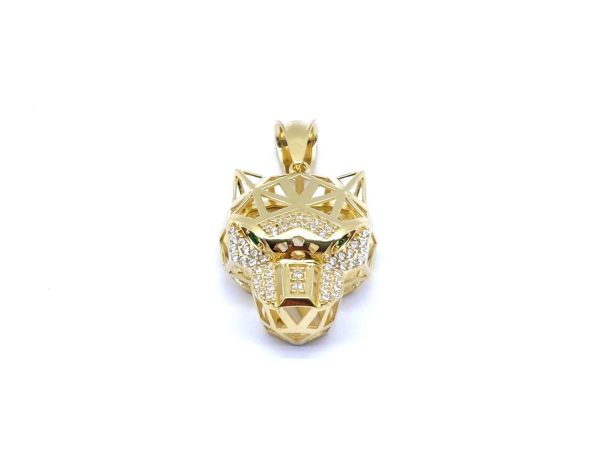 Colgante Oro 18k Con Circonita - Imagen 3