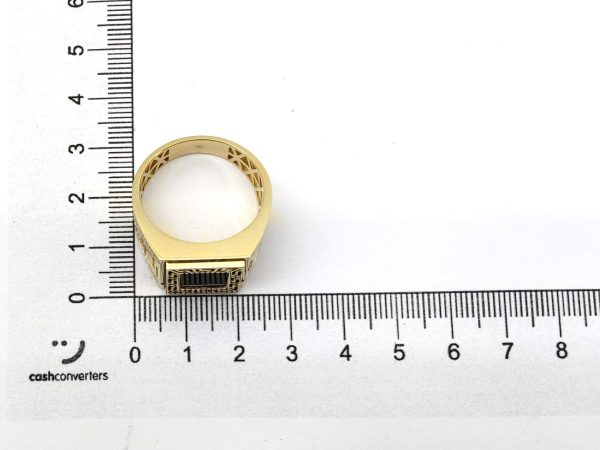 Sello Oro 18k Con Circonita - Imagen 5