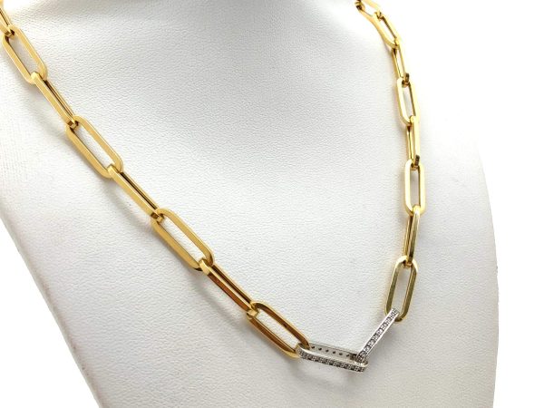 Cadena Oro 18k Con Circonita - Imagen 3