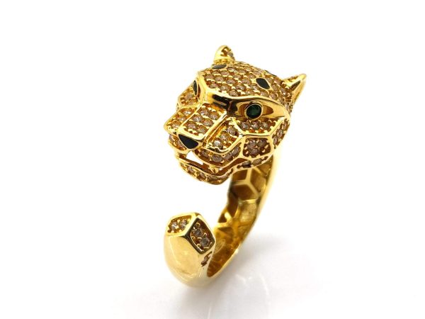 Anillo Oro 18k Con Circonita - Imagen 3