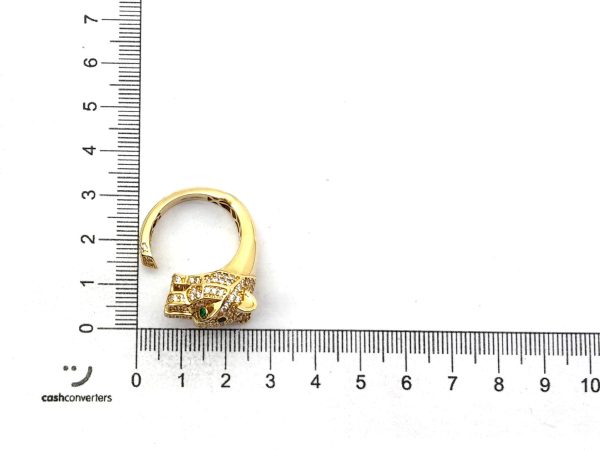 Anillo Oro 18k Con Circonita - Imagen 5