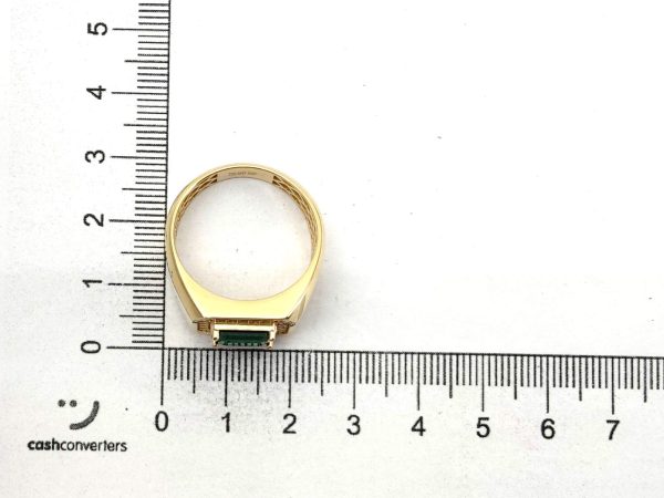 Sello Oro 18k Con Circonita - Imagen 5