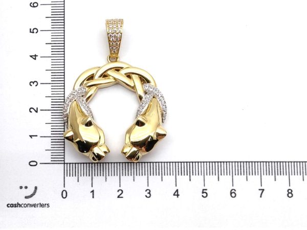Colgante Oro 18k Con Circonita - Imagen 5