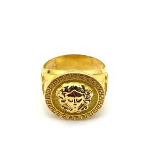 Sello Oro 18k Con Onix