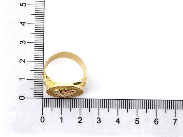 Sello Oro 18k Con Onix - Imagen 5