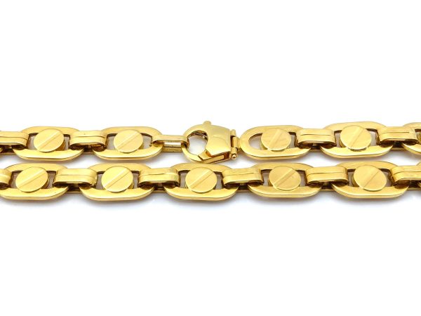 Cadena Oro 18k 30cm - Imagen 4