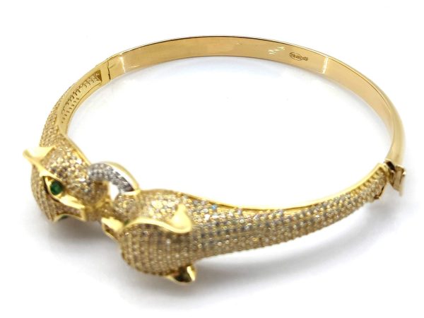 Pulsera Oro 18k Con Circonita - Imagen 4