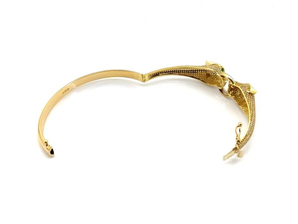 Pulsera Oro 18k Con Circonita - Imagen 2