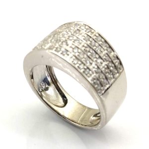 Anillo Oro 18k Con Diamante