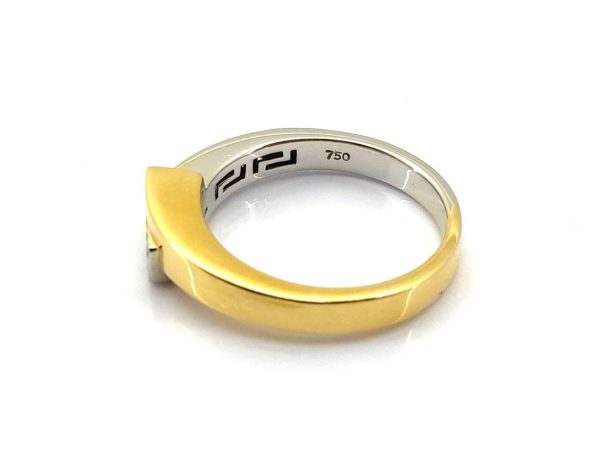 Anillo Oro 18k Con Diamante