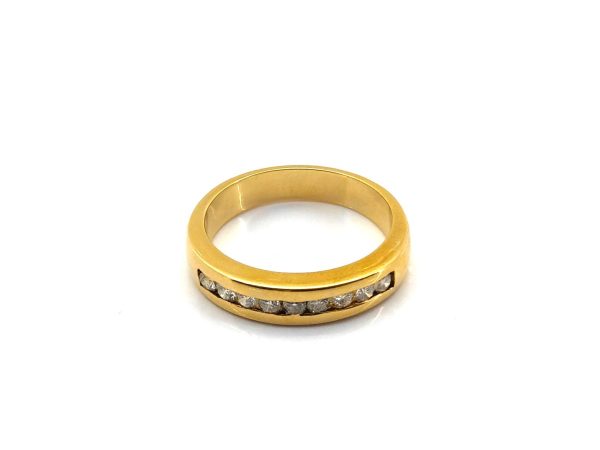 Anillo Oro 18k Con Diamante - Imagen 4