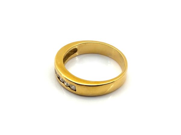 Anillo Oro 18k Con Diamante - Imagen 6