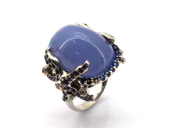 Sortija Oro 18k Con Diamante - Imagen 2