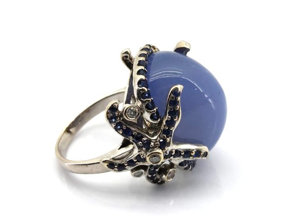 Sortija Oro 18k Con Diamante - Imagen 6
