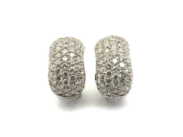 Pendientes Oro 18k Con Diamante - Imagen 3