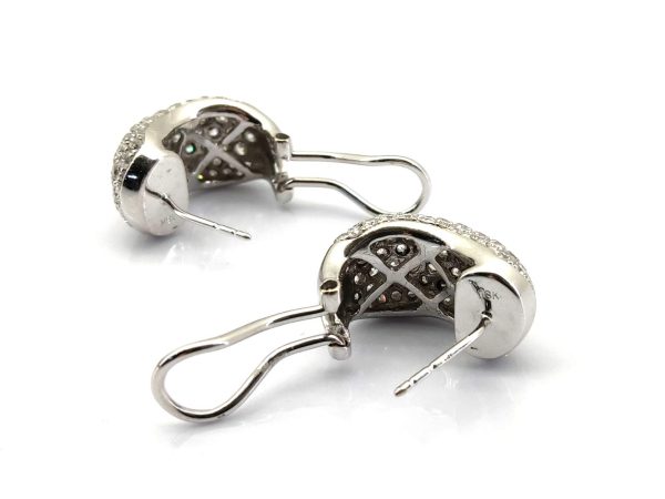 Pendientes Oro 18k Con Diamante - Imagen 4