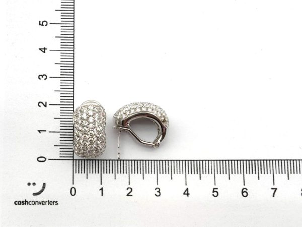 Pendientes Oro 18k Con Diamante - Imagen 2