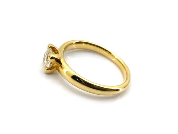 Sortija Oro 18k Con Diamante