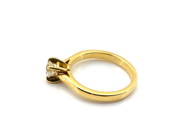 Sortija Oro 18k Con Diamante