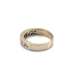 Anillo Oro 18k Con Diamante
