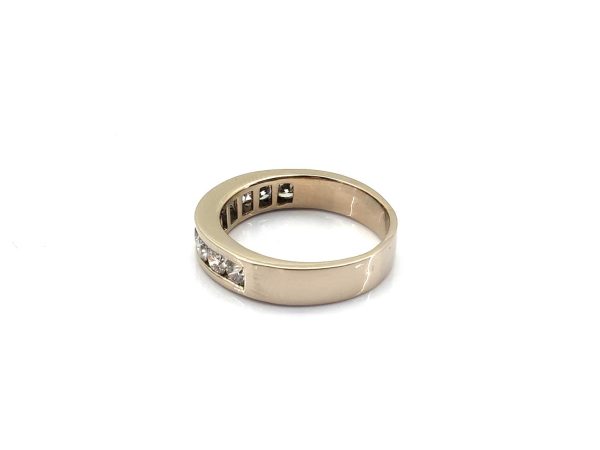 Anillo Oro 18k Con Diamante