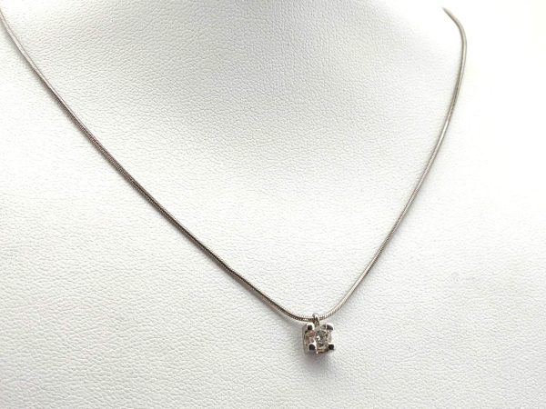 Cadena Oro 18k Con Diamante - Imagen 2
