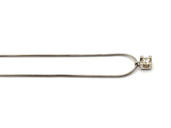 Cadena Oro 18k Con Diamante - Imagen 6