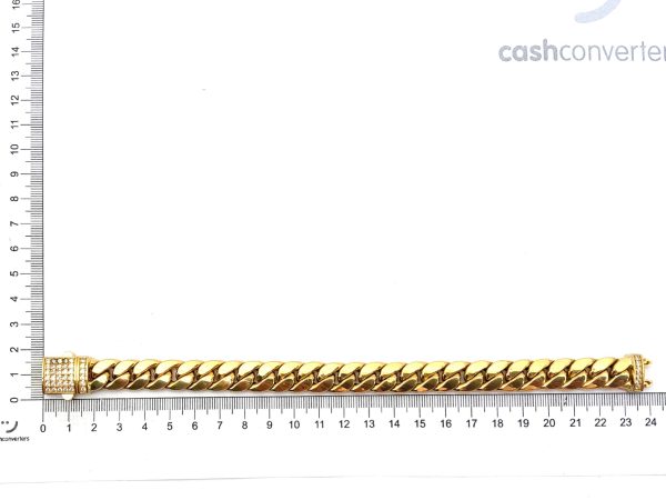 Pulsera Oro 18k Con Circonita - Imagen 5