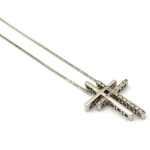 Cadena Oro 18k Con Diamante