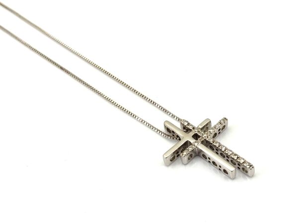 Cadena Oro 18k Con Diamante
