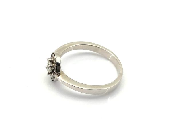 Sortija Oro 18k Con Diamante
