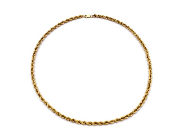 Cadena Oro 18k 25cm