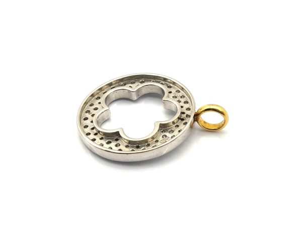 Colgante Oro 18k Con Diamante - Imagen 2
